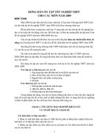 Hướng dẫn ôn thi TNTPT năm 2009