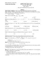 KIEM TRA HOC KY I( KHA HAY)