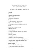 ĐỀ KIỂM TRA HỌC KÌ I MÔN MỸ THUẬT LỚP 9 TRƯỜNG THCS NGHĨA TÂN THÀNH PHỐ HÀ NỘI