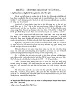 QUẢN LÝ CÁC DỰ ÁN ĐẦU TƯ TRONG NGÀNH BIA VIỆT NAM