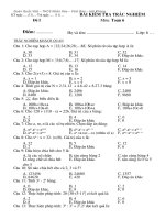 72 cau trac nghiem Toan 6.doc