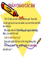 TIẾT 10: NGHIÃ CỦA TỪ