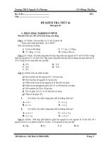 KT Hóa 8 Tiết 16 (đế)