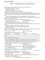 nguyen nhan va co che tien hoa