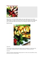 8 món mực thơm ngon 