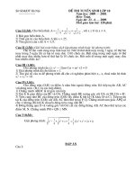 đề thi vào 10 Hà Nội năm 2009-2010