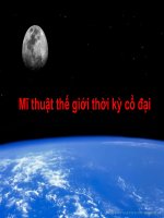 Bài 29 - Mĩ thuật thế giới thời kỳ cổ đại