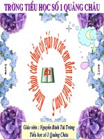 LUYỆN TẬP (TIẾT 2, TUẦN 34)