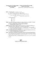 Thi vào phổ thông năng khiếu Toán