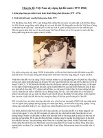 Ôn ĐH-Việt Nam xây dựng lại đất nước (1975-1986)