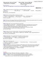 KT HK II GDCD 8 - năm học 2008-2009