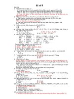 đề thi môn lý số 8