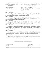 ĐỀ THI CHỌN HỌC SINH GIỎI CẤP TỈNH NĂM HỌC 2010-2011 MÔN LỊCH SỬ BỔ TÚC THPT – SỞ GIÁO DỤC VÀ ĐÀO TẠO LÂM ĐỒNG