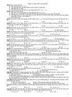 BAI TAP TRAC NGHIEM ly 11