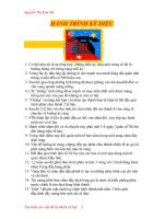 hành trình kỳ diệu