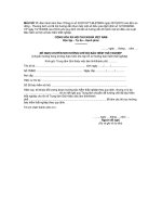 ĐỀ NGHỊ CHUYỂN NƠI HƯỞNG CHẾ ĐỘ BẢO HIỂM THẤT NGHIỆP 