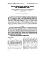 DùNG PHÂN LÂN Để XúC TIếN VIệC PHÂN GIảI RƠM Rạ Vụ XUÂN ĐƯợC VùI LàM PHÂN BóN CHO Vụ Mùa