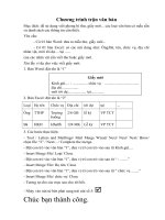 Chương trình trộn văn bản 