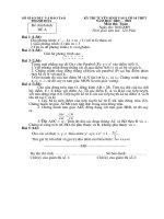 ĐỀ THI 10-MÔN TOÁN (ĐỀ A) (2009-2010) THANH HÓA