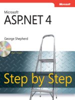 Microsoft ASP NET 4 step by step