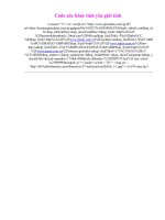 Code sức khỏe tình yêu giới tính