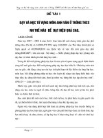 SKKN môn tiếng Anh