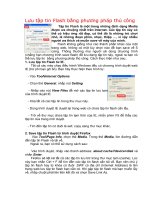 Cách lưu tập tin flash từ Web