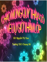 Tiet 63 Bai 42 Nong do mol