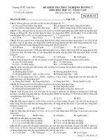 KIEM TRA MOT TIET - BAI SO 4 - HKII