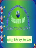 Phép trừ các số trong phạm vi 10000-tOÁN 3