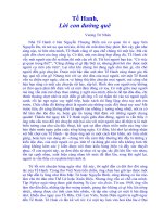 Tế Hanh, Lời con đường quê.doc