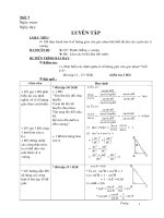 Giáo án  HH 9 (3 cột T7 - 10)