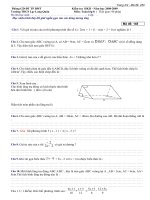 KT HK II toán 8 năm học 2008-2009