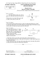 De thi vao lop 10 mon Ly