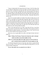 Các kiến nghị nhằm hoàn thiện công tác kế toán chi phí sản xuất và tính giá thành sản phẩm đối với doanh nghiệp xây lắp