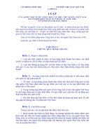 Luật Kinh doanh bảo hiểm