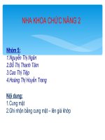 Bài giảng CUng mặt