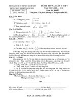 De Thi TS lop 10-THPT2009-2010