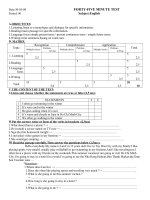 TEST 4 -ENGLISH 6 (JAP)