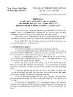 Sơ kết - hai không