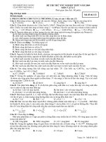 ĐỀ SƯU TẦM CỦA NHIỀU TÁC GIẢ