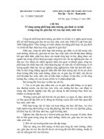 Chỉ thị 71 của Bộ (Phối hợp NT-GĐ-XH)