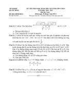 ĐỀ THI CHỌN HỌC SINH GIỎI CẤP TỈNH LỚP 9 THCS NĂM 2010-2011 MÔN TOÁN - SỞ GIÁO DỤC VÀ ĐÀO TẠO QUẢNG BÌNH
