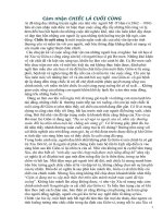 Cảm nhận về Chiếc lá cuối cùng