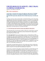 Chuyển dịch cơ cấu kinh tế