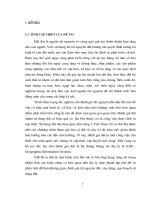 Luận văn đánh giá đất lâm nông nghiệp phục vụ định hướng sử dụng đất tại huyện na hang tuyên quang có sự trợ giúp của GIS 