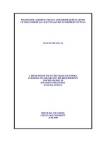 Negotiating agrarian change livelihood agriculations of the commercial craft peasantry in northern vietnam 