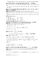 HD chấm thi Olympic huyện Toán 8 (07-08)