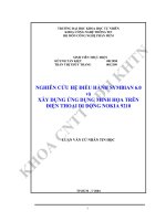 NGHIÊN cứu hệ điều HÀNH SYMBIAN 6 0 vàxây DỰNG ỨNG DỤNG MINH họa TRÊNĐIỆN THOẠI DI ĐỘNG NOKIA 9210 