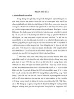 Đánh giá hoạt động quảng bá sản phẩm của các khách sạn ở thành phố huế 